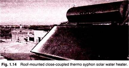 Roof-mounted Close-couplrd Thermo Syphon Solar Water Heater