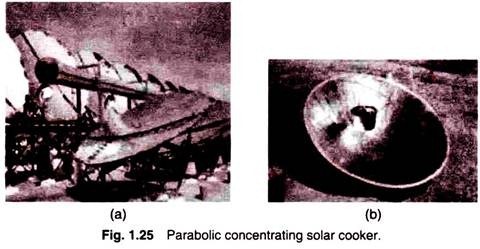 Parabolic Concentrating Solar Cooker